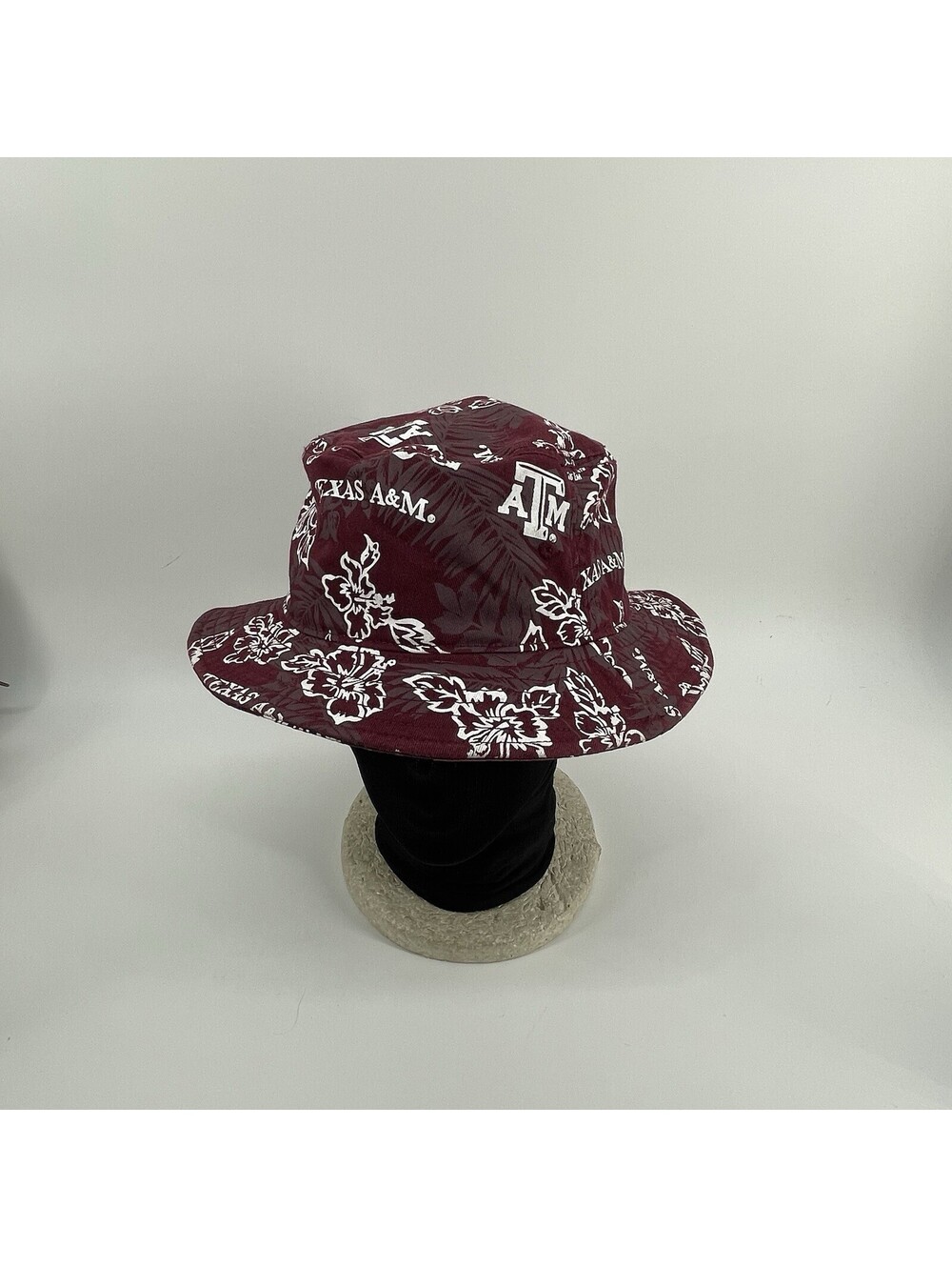 Reyn Spooner Texas A&M Aggies Floral Bucket Hat S/M NCAA